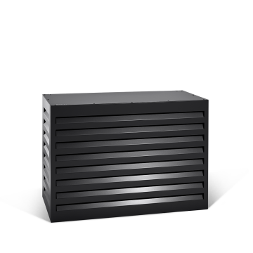 Evolar Mini-split AC cover Black Small