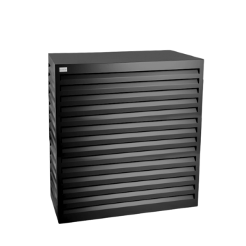 Evolar Mini-split AC cover Black Large