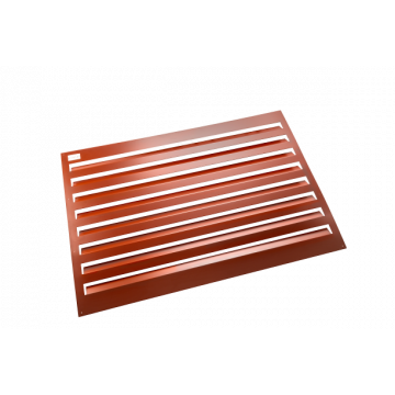 Evolar Backcover voor Airco Omkasting Steenrood XS
