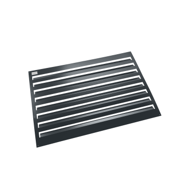 Evolar Backcover voor Airco Omkasting Donker Antraciet XS