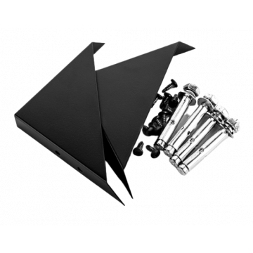 Evolar Evo-cover Bevestigingsset Zwart