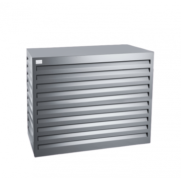 Evolar Airco Omkasting Licht Antraciet Medium