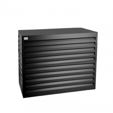 Evolar Airco Omkasting Zwart Medium