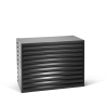 Evolar Mini-split AC cover Black Medium