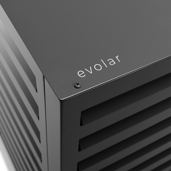 Evolar Mini-split AC cover Black Medium